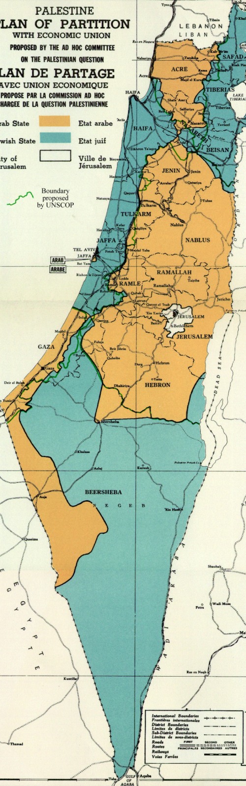 final version of UN  partition plan